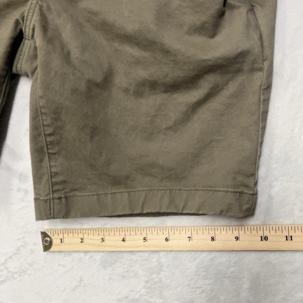 Flint & Tinder 365 Chino Shorts Mens 30 8" Inseam Green Heavy Twill Huckberry - Picture 9 of 9
